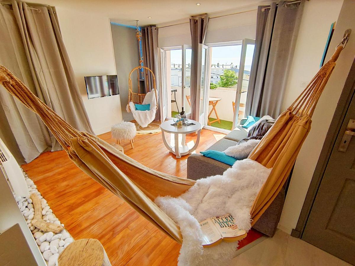HAMAC - vue mer - 100M PLAGE Berck Eksteriør billede